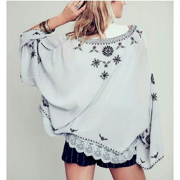 free people Jackets & Blazers - Free people embroidered kimono